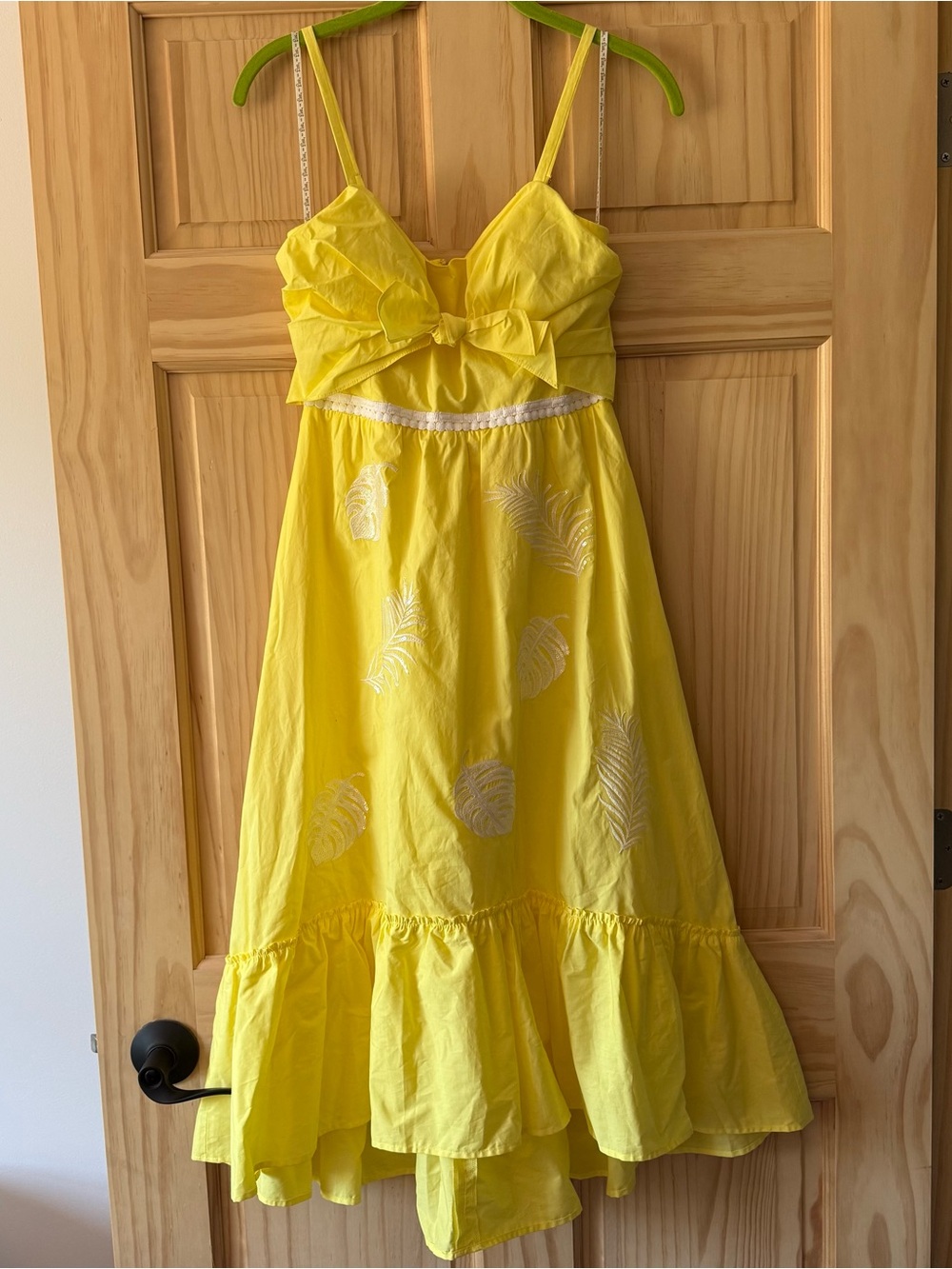 NWT Lilly Pulitzer Eloisa Midi Dress Watch Hill Yellow Fiesta Embroidery